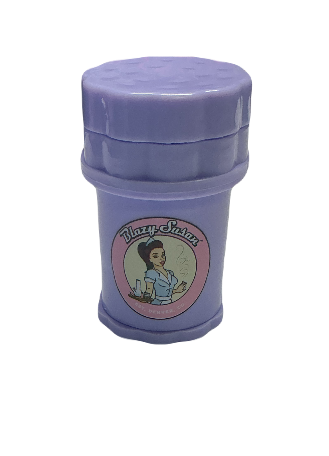 Blazy Susan Herb Saver Grinder / Blue-Logo